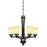 Westinghouse 6307100 Malvern Five Light Indoor Chandelier&#44; Oil Rubbed Bronze