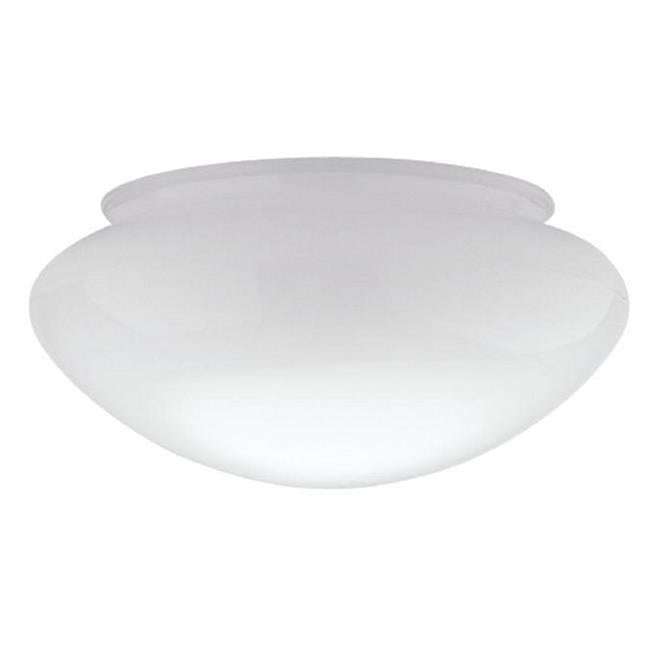 Westinghouse 8561300 6 in. White Glass Mushroom Shade&#44; Pack of 6