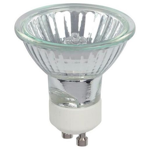 473000 50 watt MR16 Halogen GU10 Clear Lens Flood Light Bulb&#44; Pack of 6