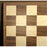 15 in. Walnut-Maple Chess Board