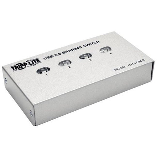 Tripp-Lite U215-004-R 4-Port USB 2.0 High-Speed Printer & Peripheral Sharing Switch