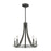 Zlite 2010-5BRZ 5 Bulb Chandelier Light - Brushed Nickel