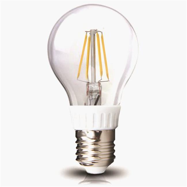 A19 4W Edison Style LED Filament Bulb&#44; Soft White - 3 Pack